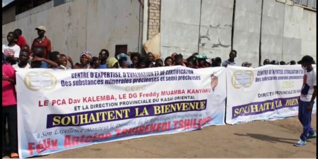 CEEC Kasaï Oriental Mobilisé Pour l’Accueil Du Chef De L'état à Mbujimayi.