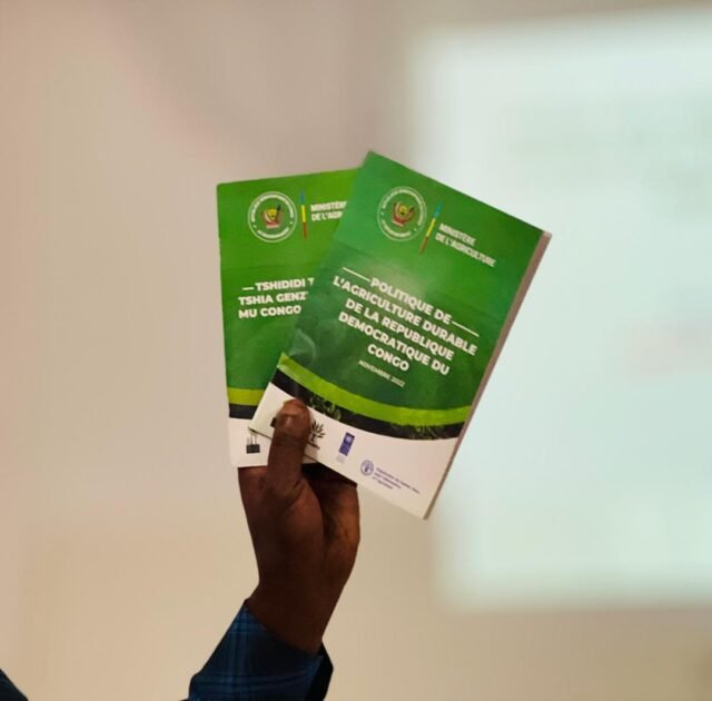 Manuel de la politique de l'Agriculture durable en RDC