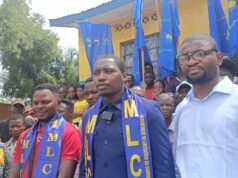 Kasaï Oriental : le président national de la jeunesse du MLC en séjour à Mbujimayi