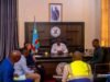 Kasaï Oriental: Jean-paul Mbwebwa discute de l’état d’avancement des travaux de construction de l’usine des CIMENTS DE KATANDA.