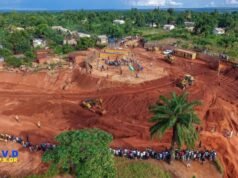 Mbujimayi : lancement des travaux antiérosifs à Nyongolo pour freiner l’avancée des ravins